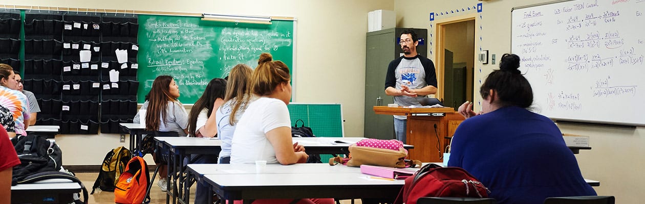 college algebra class