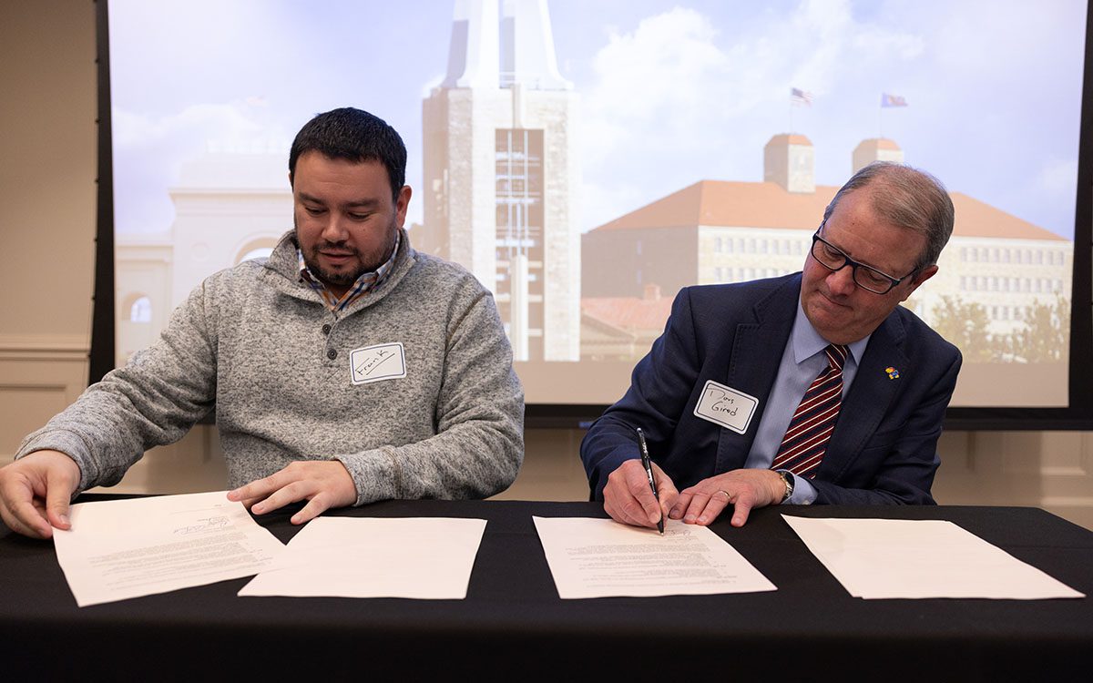 KU, Haskell renew long-standing MOU, recommit to partnership opportunities