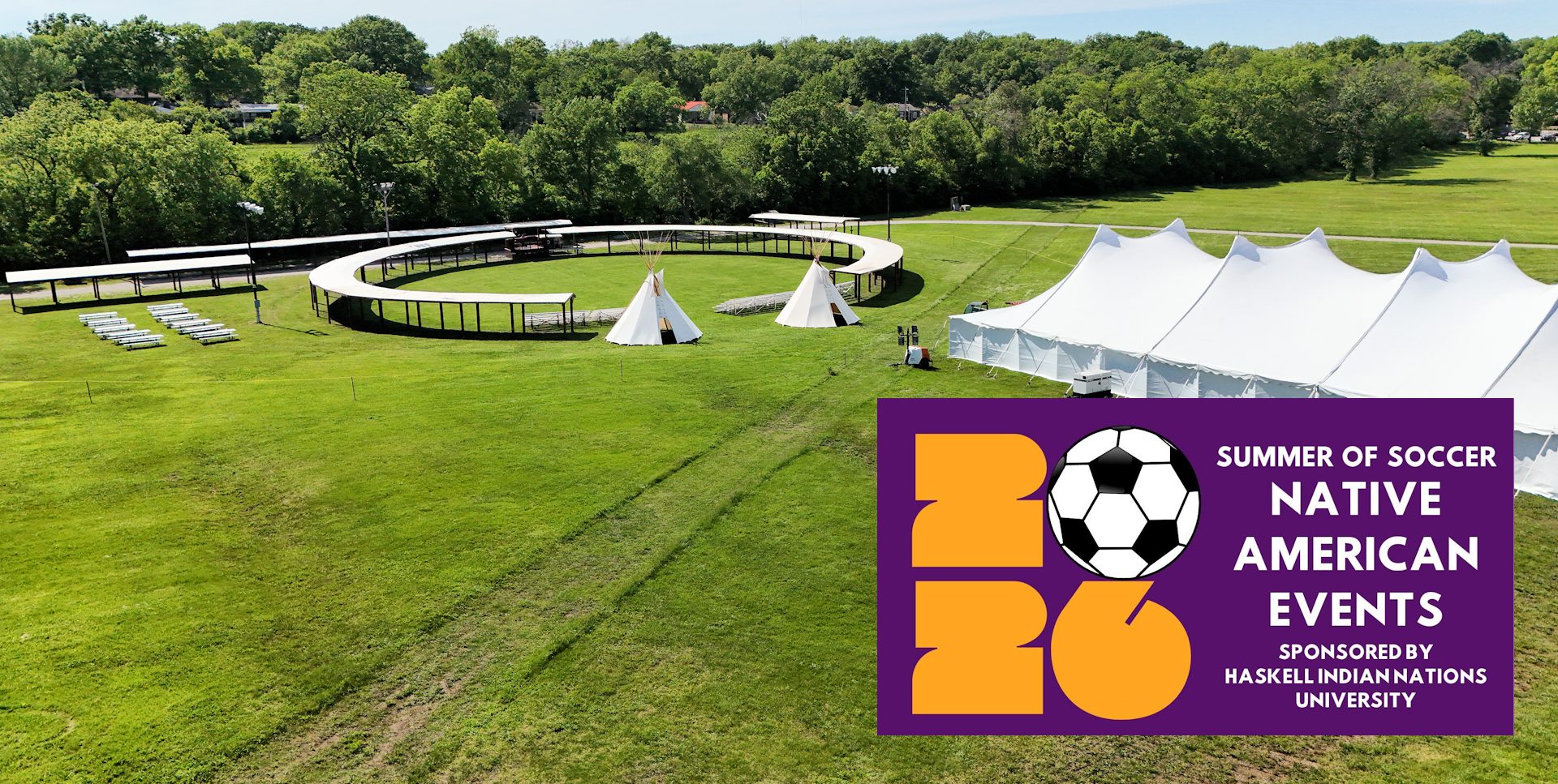 Haskell Celebrating World Cup with the Summer of Soccer Native American Events